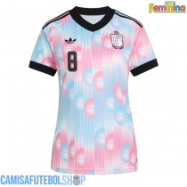 Camisa de time de futebol Bélgica Youri Tielemans #8 Replicas 2º Equipamento Feminina Mundo 2026 Manga Curta